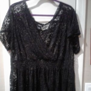 Torrid all lace top sz 4 like a 26/28